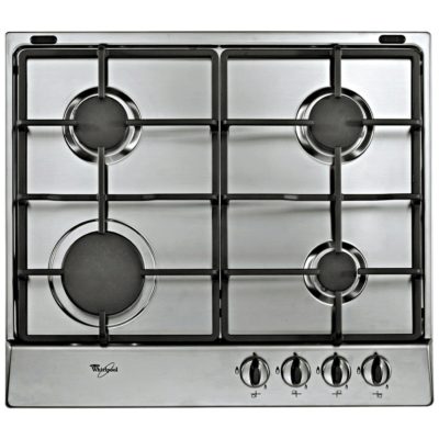 Whirlpool AKR311IX Gas Hob in Stainless Steel